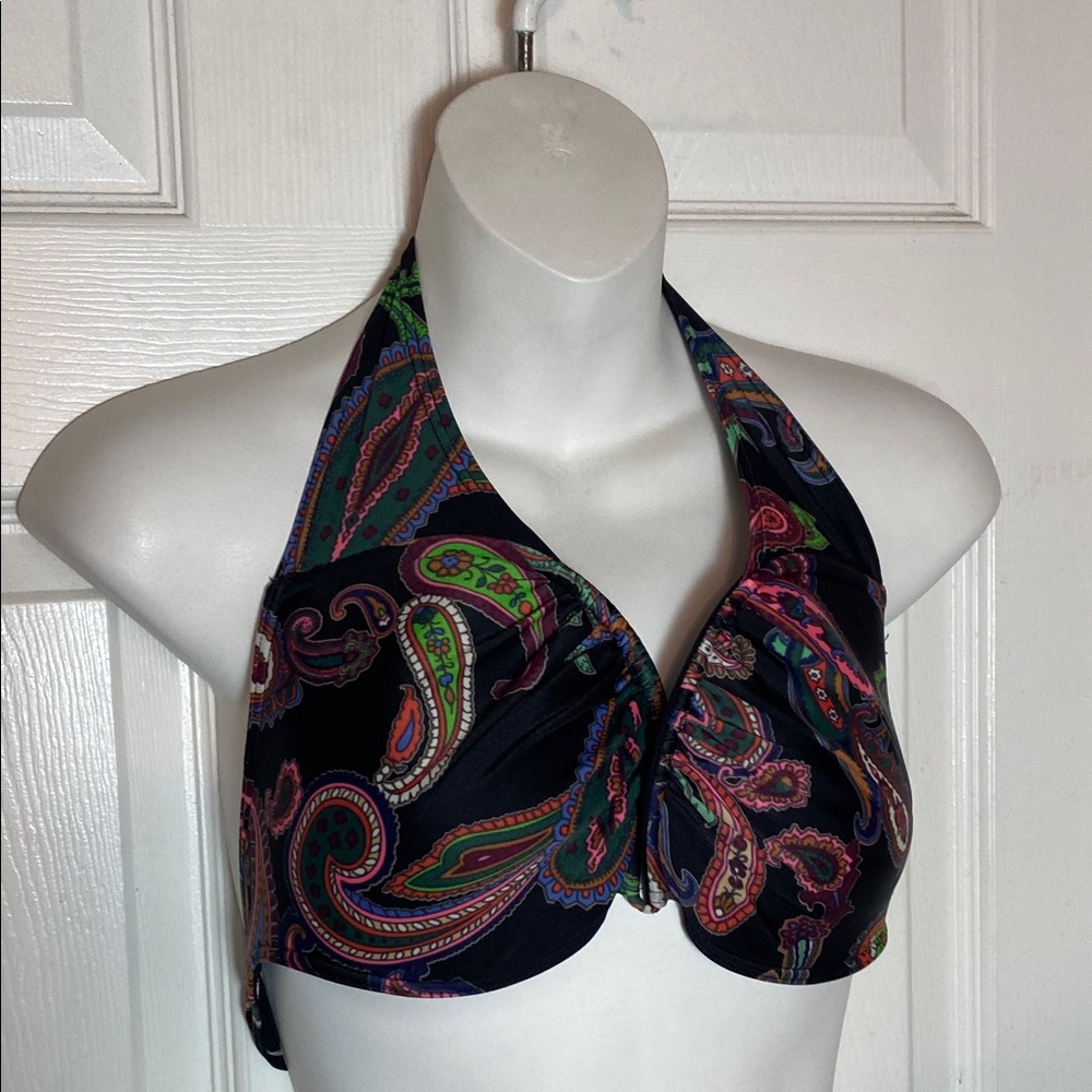 Victoria's Secret Bikini Paisley Underwire Size 36D